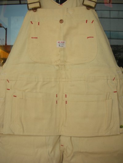 画像2: 〜1960'S DEADSTOCK BIG MAC CARPENTERS OVERALLS W/APRON SZ/40X30