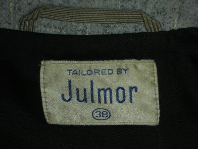 画像1: 1950'S JULMOR LIGHT GRAY FLECK WOOL JACKET SIZE/38