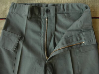 画像3: 〜1950'S DEADSTOCK USMC P1944 TYPE UTILITY TROUSERS/1500CZ  28X34 