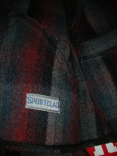 画像2: 1940'S SPORTCLAD SHADOW PLAID WOOL SPORTS JACKET SZ/40〜42