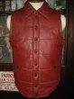 画像1: 1980'S EL TRO BRAVO LEATHER VEST SZ/MEDIUM (1)