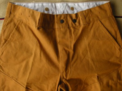 画像2: 1970'S DEADSTOCK BONE DRY BY REDHEAD BROWN DUCK HUNTING PANTS 36X32 