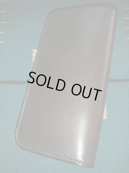 画像2: RAWHIDE STUDDED & JEWELED TRUCKERS WALLET LOT-501/BLACK/3 (2)