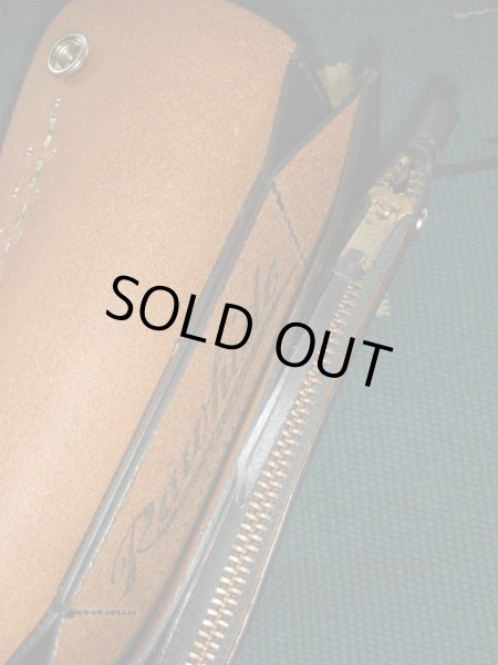 画像4: RAWHIDE STUDDED & JEWELED TRUCKERS WALLET LOT-501/BLACK/3 (4)