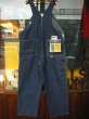 画像2: 〜1970'S DEAD OSH KOSH KICKORY INDIGO DENIM OVERALLS 44X31 (2)