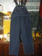 画像3: 〜1970'S DEAD OSH KOSH KICKORY INDIGO DENIM OVERALLS 44X31 (3)