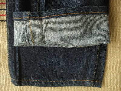 画像3: 〜1970'S DEADSTOCK LEVI'S 606 02  BIG"E" SUPER SLIM 34X32