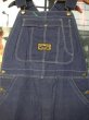 画像2: 1960'S DEADSTOCK WASHINGTON DEE CEE LOWBACK DENIM OVERALLS SZ/38X29 (2)