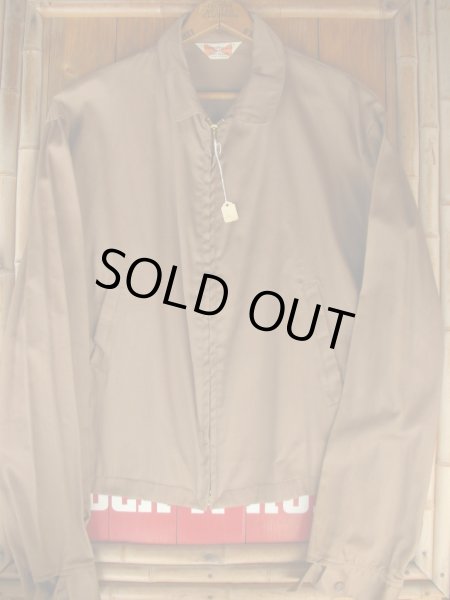 画像3: 1950'S DEADSTOCK TURN ABOUT BY BIG YANK COTTON POPLIN DRIZZLER JACKET SZ/L (3)