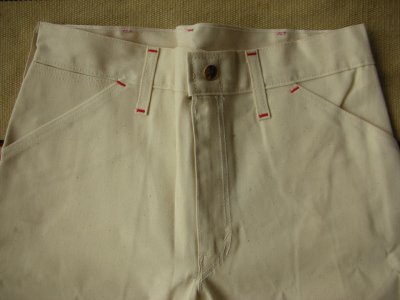 画像2: 1990'S DEADSTOCK CARHARTT WHITE PAINTER PANTS 72WS 31X36 