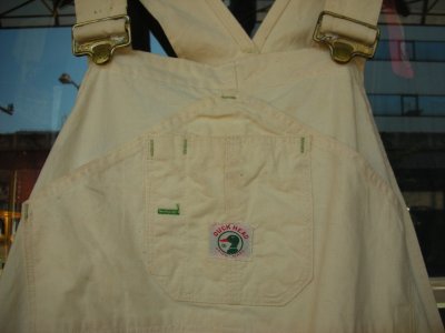 画像2: 1960'S DEADSTOCK[ONE WASHED]  DUCK HEAD OVERALLS 42X34