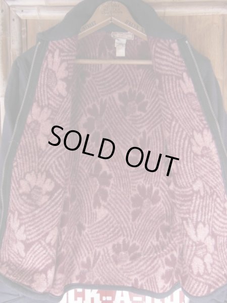 画像11: 1940'S DEADSTOCK KINGCOT NAVY COTTON FLANNEL SPORTS JACKET/42（実寸38） (11)