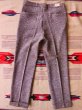 画像3: 1930'S〜 DEADSTOCK UNKNOWN FLECK TWEED WOOL TROUSERS SIZE/36X33 (3)