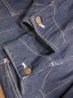 画像15: 1940'S RED LINE UNUSUAL POCKET DENIM  COVERALL (15)