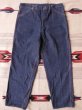 画像2: 1960'S BIG MAC HEAVY ONCE DENIM PAINTER PANTS SZ/36X32 (2)