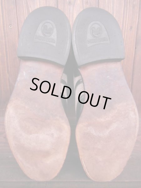 画像6: 1950'S NUNN BUSH TWO TONE NYLON MESH WING TIP SHOES 10-1/2D  (6)