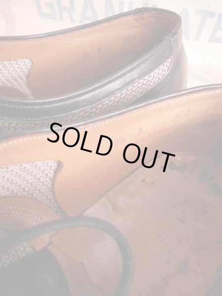 画像5: 1950'S NUNN BUSH TWO TONE NYLON MESH WING TIP SHOES 10-1/2D  (5)