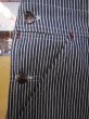 画像11: 1970’S DEADSTOCK BIG MAC HICKORY STRIPE OVERALLS SZ/38X28 (11)