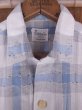 画像3: 1950'S WILSHIRE FLECK PLAID COTTON SHIRT SZ/SMALL (3)