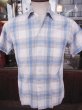 画像6: 1950'S WILSHIRE FLECK PLAID COTTON SHIRT SZ/SMALL (6)