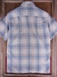 画像2: 1950'S WILSHIRE FLECK PLAID COTTON SHIRT SZ/SMALL (2)