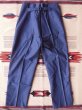 画像1: 1940'S UNKNOWN EURO MILITARY CINCH BACK TROUSERS 96/112 (1)