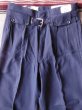 画像8: 1950'S DEADSTOCK BALMAR NAVY GABERDINE R'N'R SLACKS W30 (8)