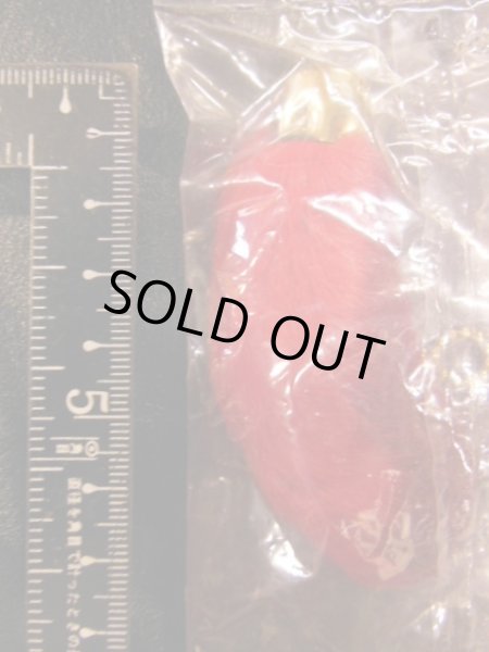 画像4: 1950'S NOS LUCKY RABBIT FOOT CHARM/ビンテージ ラビットフット/赤染/70 (4)