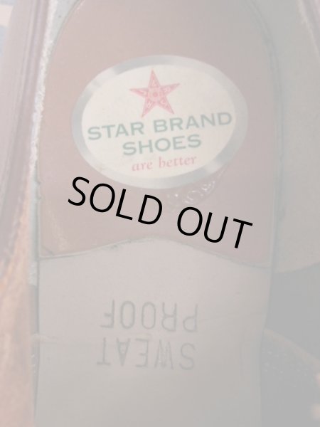 画像10: 1950'S〜 DEADSTOCK STAR BRAND WORK SHOES SZ/7.5EE (10)