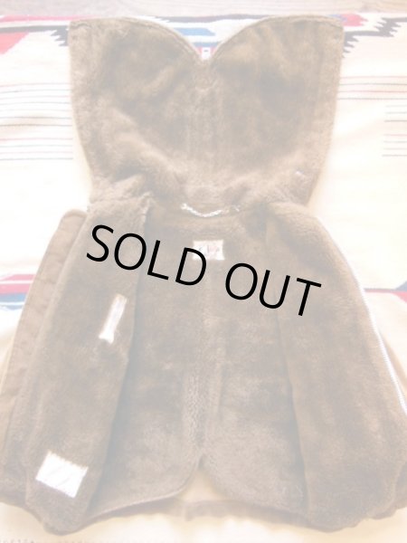 画像5: 1960'S MIGTHY-MAC BROWN COTDUROY HOODED COAT SIZE/6 (5)