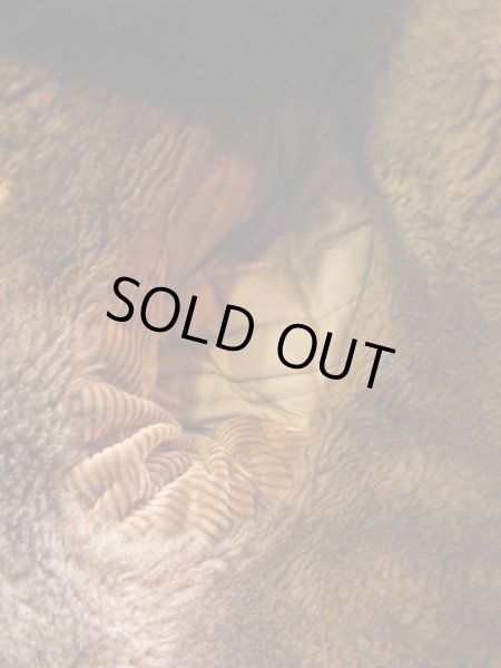 画像19: 1960'S MIGTHY-MAC BROWN COTDUROY HOODED COAT SIZE/6 (19)