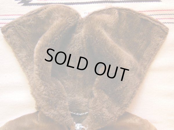 画像15: 1960'S MIGTHY-MAC BROWN COTDUROY HOODED COAT SIZE/6 (15)