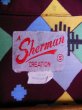 画像4: 1950'S A SHERMAN CREATION HARLEQUIN PRINT RAYON SHIRT SZ/SMALL (4)