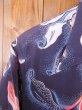 画像8: 1950'S HOLLYWWOD RAMBLER NAVY HAWAIIAN SHIRT L/S/SZ/SMALL (8)