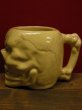 画像4: 1950'S〜 SKULL POTTERY TIKI MUG ヴィンテージ陶器製スカルマグ1 (4)