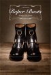 画像3: Attractions Lot.300 Roper Boots Emboss/Black/Burgandy ローパーブーツ (3)
