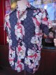 画像15: 1950'S FLORIDA SUNWEAR FROWER BORDER RAYON HAWAIIAN SHIRT SZ/S (15)