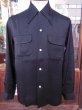画像8: The GROOVIN HIGH Vintage Style Box Shirt Black Long Sleeves (8)