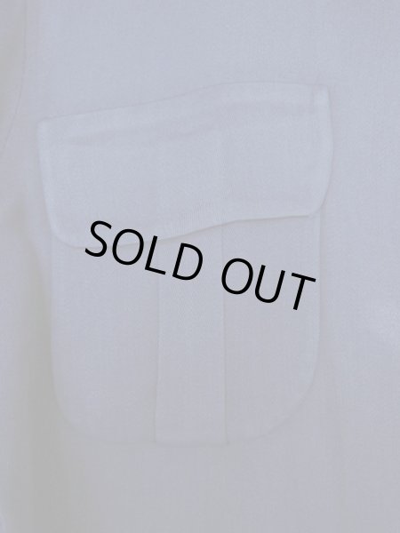 画像15: 1950'S McMURRAY NAVY BLUE RAYON GABERDINE JACKET SZ/M (15)