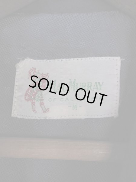 画像5: 1950'S McMURRAY NAVY BLUE RAYON GABERDINE JACKET SZ/M (5)