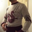 画像2: The Groovin High vintage 1950's style Wool sweater … Dragon sweater lot.A124 店頭販売分 (2)