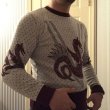 画像4: The Groovin High vintage 1950's style Wool sweater … Dragon sweater lot.A124 店頭販売分 (4)