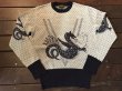 画像5: The Groovin High vintage 1950's style Wool sweater … Dragon sweater lot.A124 店頭販売分 (5)