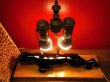 画像11: 1950'S ROYAL HAEGER BLACK PANTHER/LEOPARD SHADE LAMP/1/ブラックパンサーランプ (11)