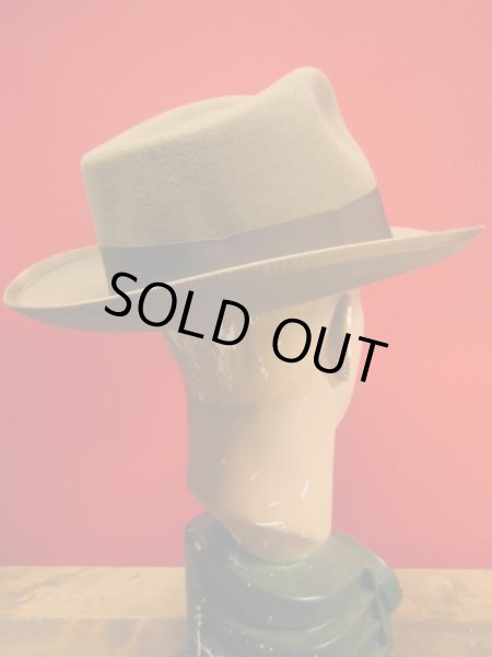 画像8: NEW  STETSON WHIPPET WOOL FEDORA HAT/CAMEL/7-3/8 (59cm) 新品 ステットソン ウィペット (8)