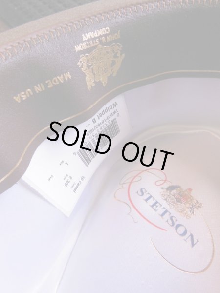 画像16: NEW  STETSON WHIPPET WOOL FEDORA HAT/CAMEL/7-3/8 (59cm) 新品 ステットソン ウィペット (16)