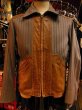 画像15: 1940'S UNKNOWN WOOL X LEATHER TWO TONE SPORTS JACKET SZ/38 (15)