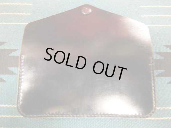 画像9: RAWHIDE TRUCKERS WALLET LOT-504/BLACK/HORSEHIDE CORDVAN (9)