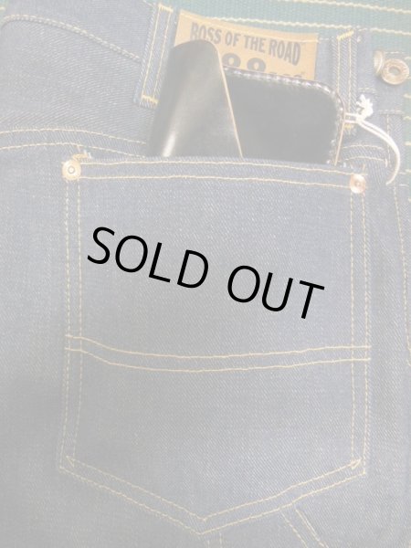 画像7: RAWHIDE TRUCKERS WALLET LOT-504/BLACK/HORSEHIDE CORDVAN (7)