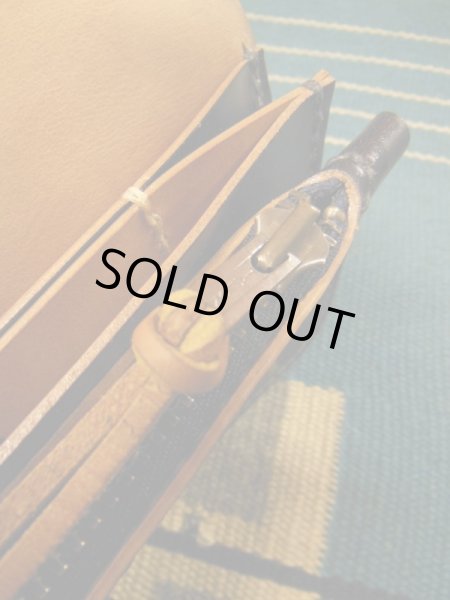 画像6: RAWHIDE TRUCKERS WALLET LOT-504/BLACK/HORSEHIDE CORDVAN (6)